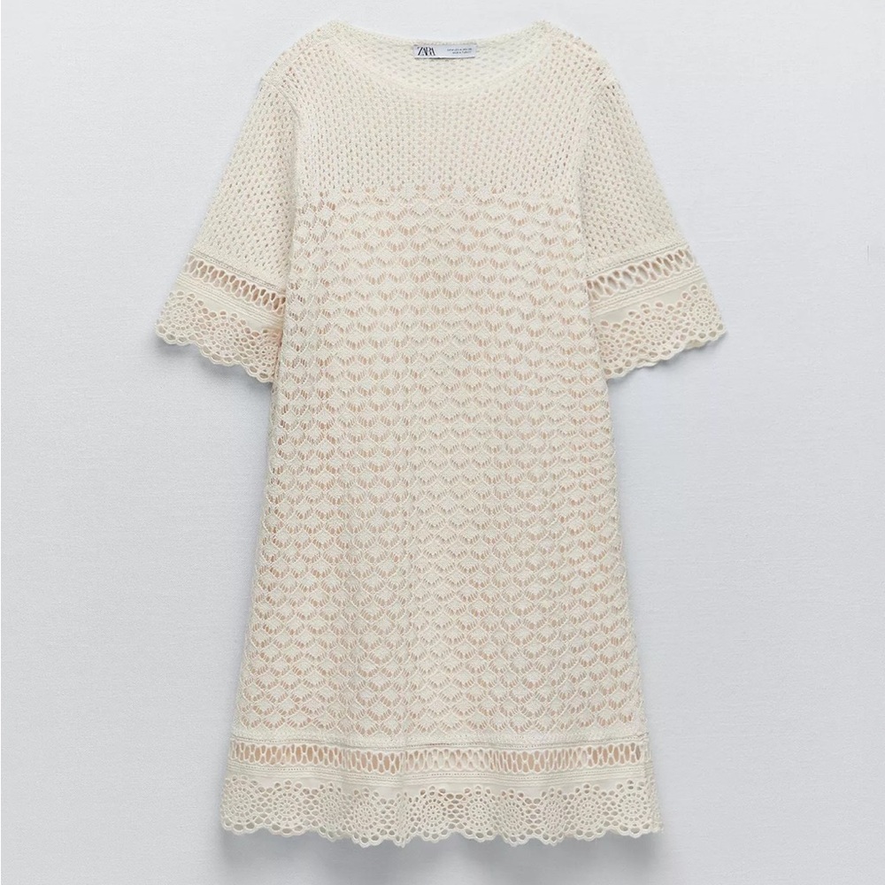 Zara Crochet Dress